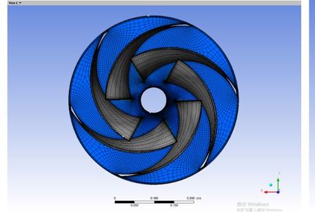 Turbogrid叶轮逆向工程，给现有实体叶轮划分网格