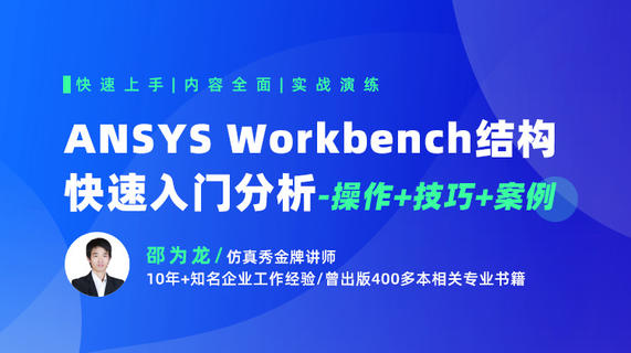 ANSYS Workbench结构快速入门分析（操作 技巧 案例）
