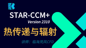  STAR-CCM 2310 热传递与辐射 75讲（有模型，有答疑群）