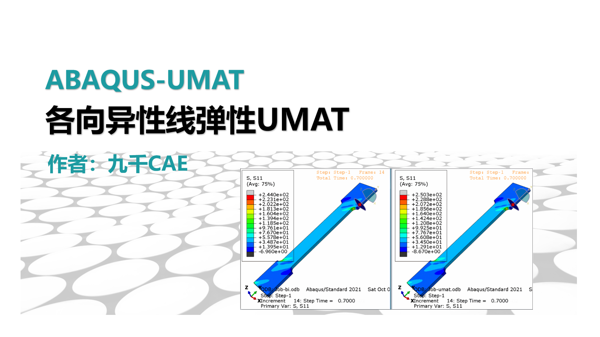 Abaqus-UMAT-各向异性线弹性UMAT