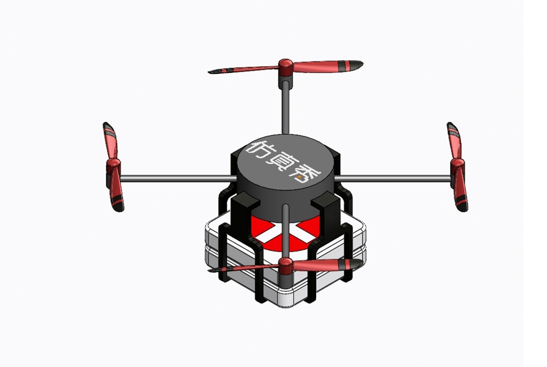 2024趣味CAD设计实战课程：solidworks运输无人机