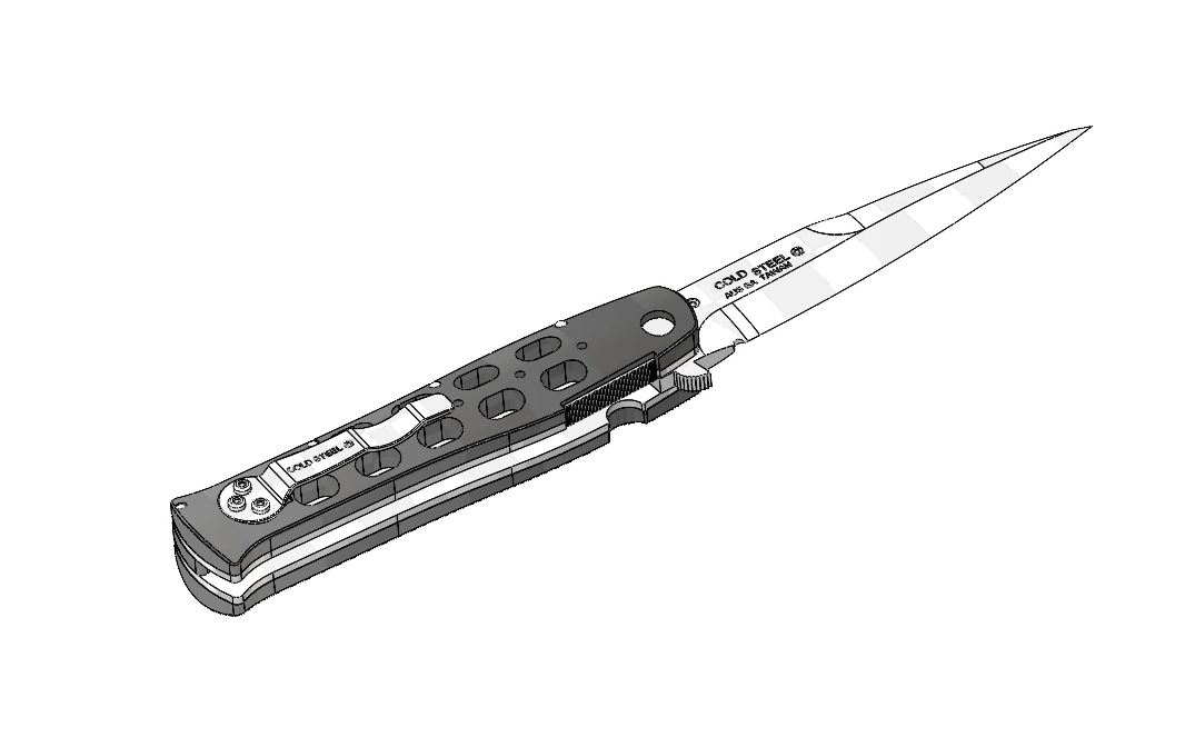 2024趣味CAD设计实战课程：solidworks折叠小刀