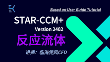 STAR-CCM 2402 反应流体 35讲（有模型，有答疑群）