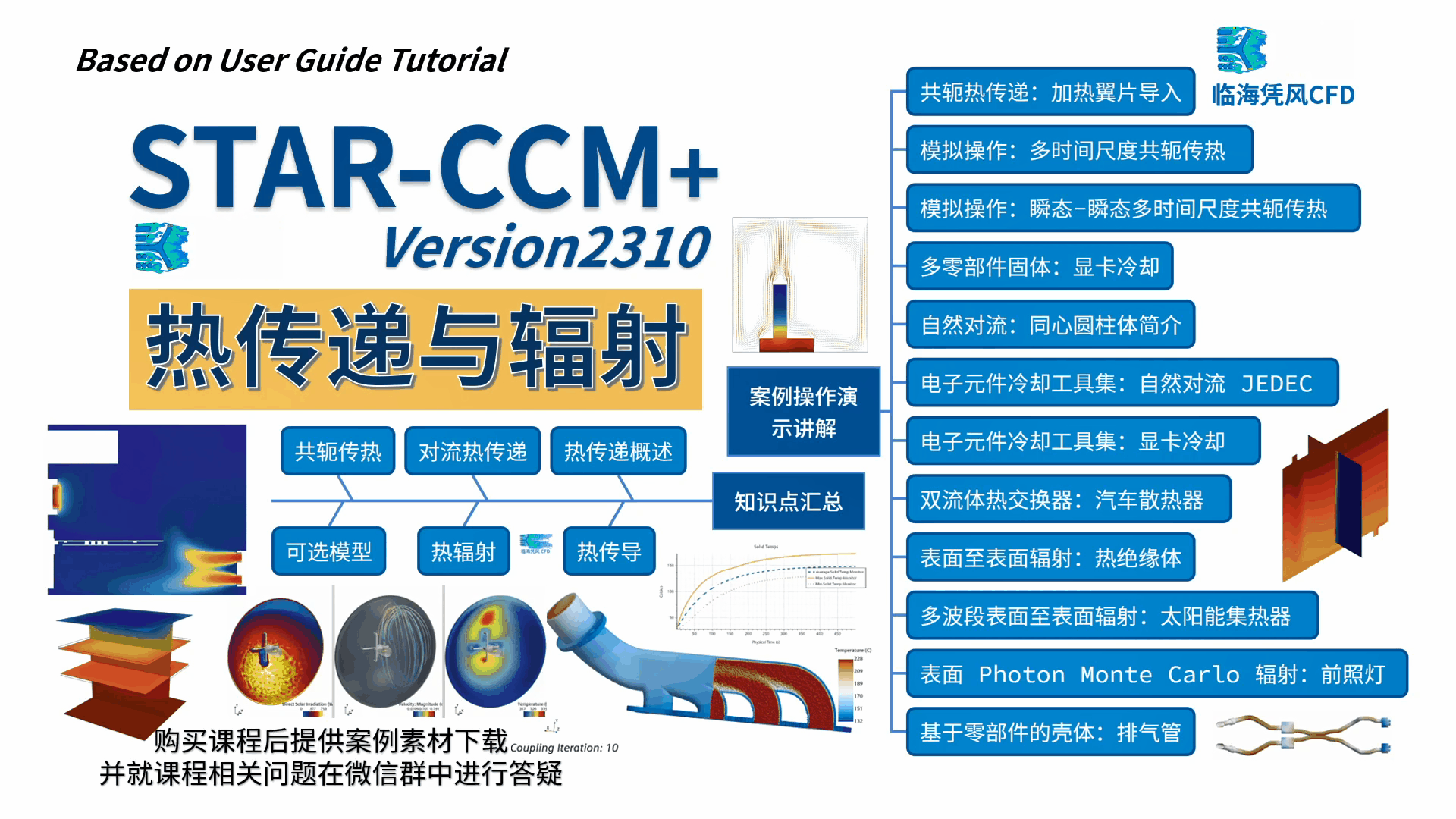STARCCM 系列CFD课程-热传递与辐射