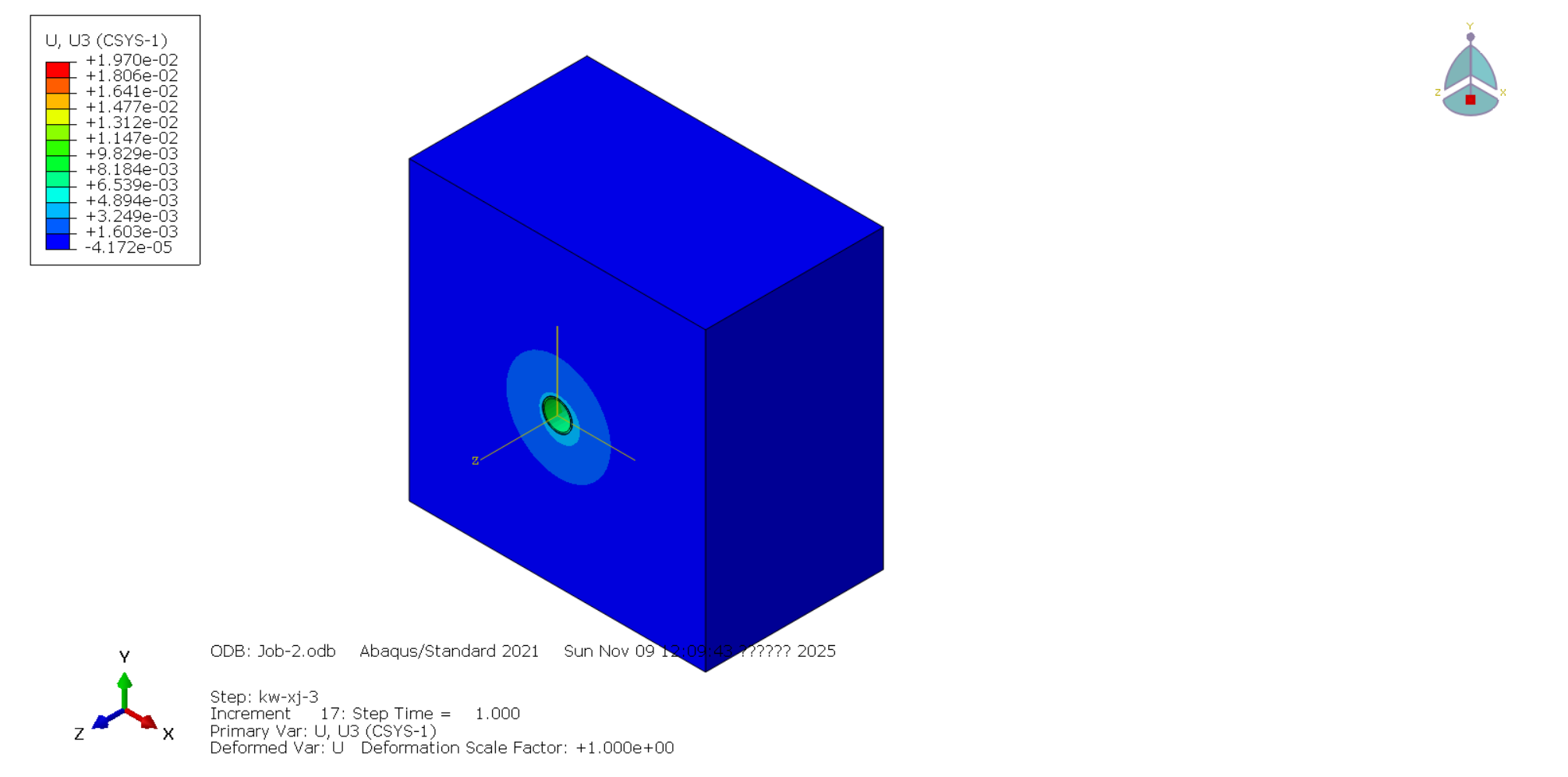 ABAQUS圆形基坑开挖——墙支护