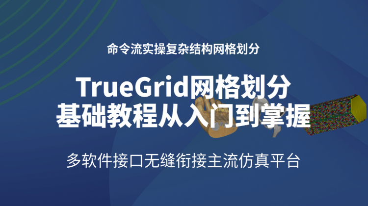 TrueGrid网格划分从入门到掌握：命令流与实操结合-吃透核心功能