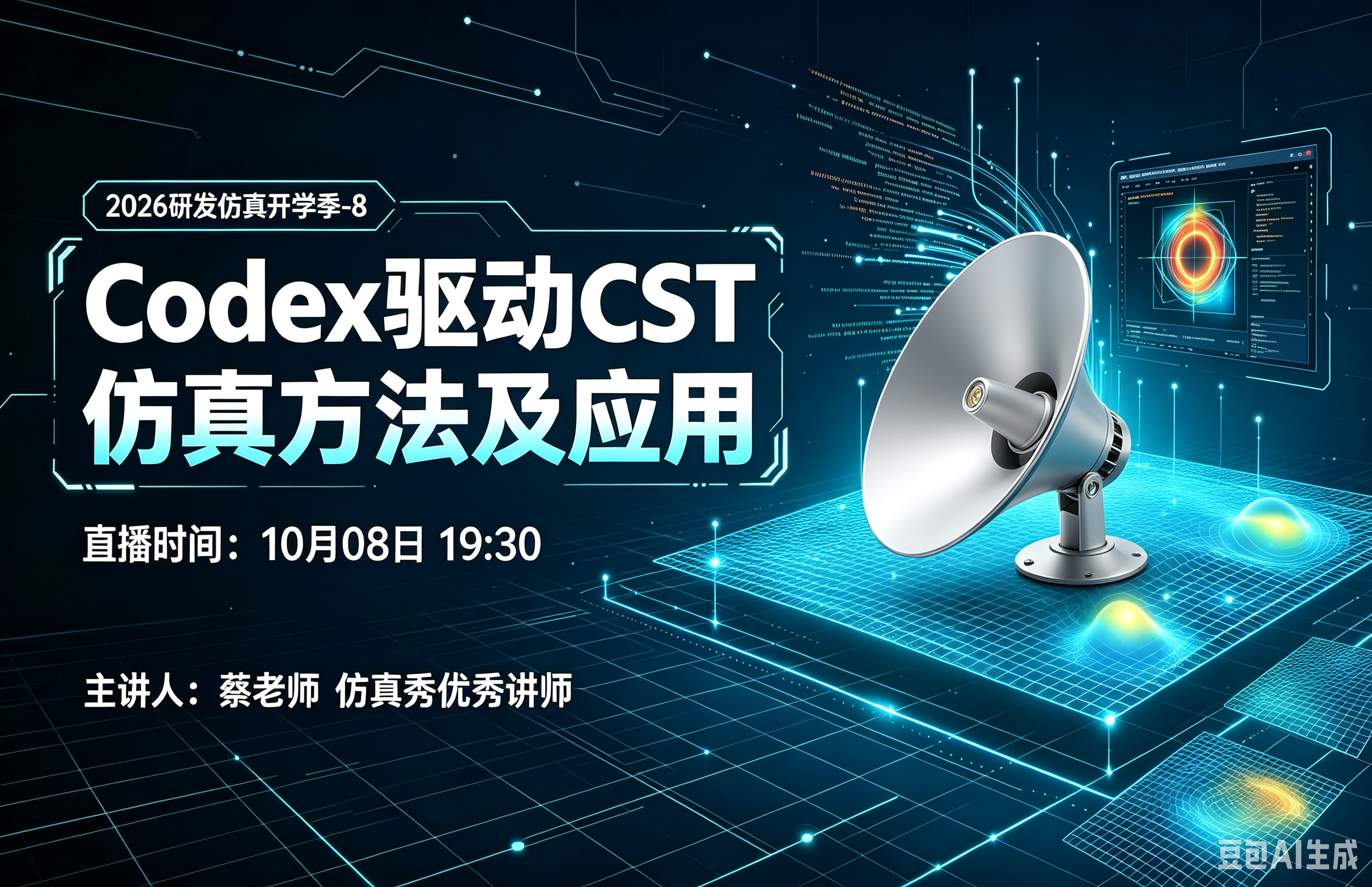 AI驱动的CST电磁仿真从 MCP 安装到天线案例实操