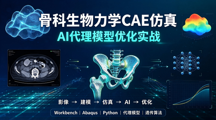 骨科生物力学CAE仿真AI代理模型优化实战：给骨科仿真人一张"成长地图"