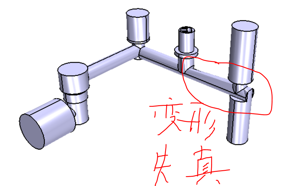 3d模型导入starccm 时失真变形