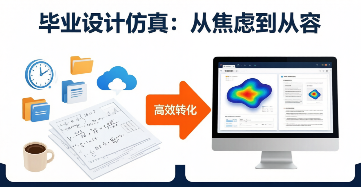 毕业设计救星！仿真小白如何高效搞定论文