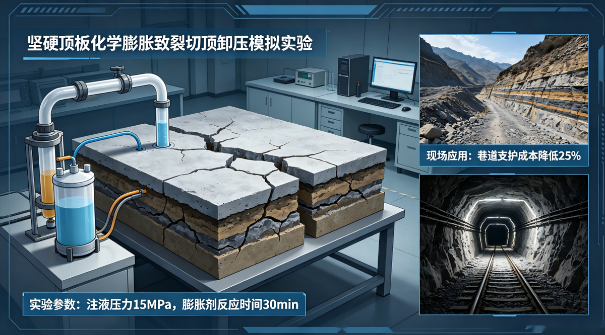  西安科技大学贾冲：坚硬顶板化学膨胀致裂切顶卸压的模拟实验及其应用研究(回放)