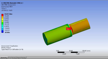 FKM规范针对非焊接构件疲劳强度评估实例演示（无声版）