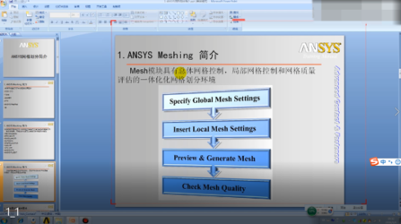 ANSYS-MESH模块网格划分专题视频教程