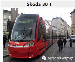 斯柯达公司所有轻轨车产品（SKODA）— 28T、29T、30T