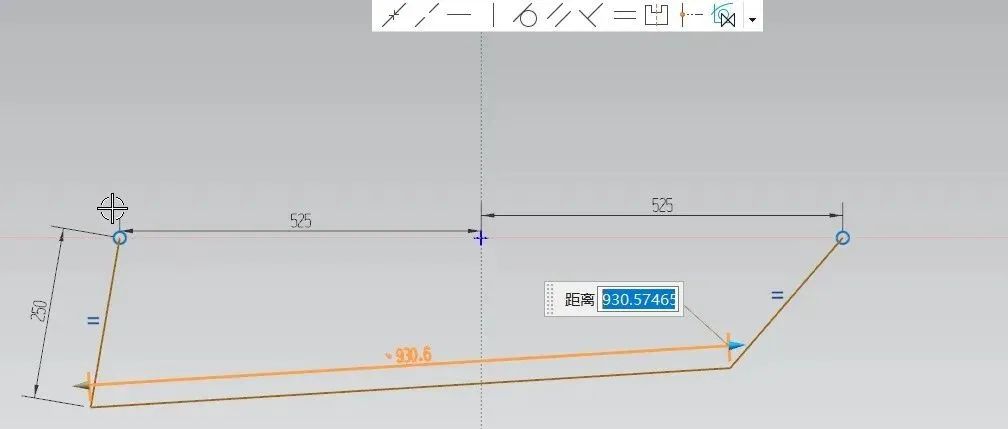 新版本UG NX草图中关系的理解