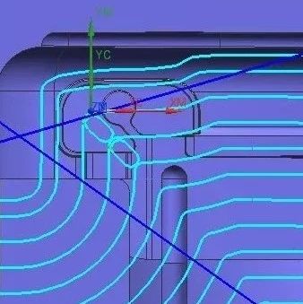 UG型腔铣的跟随部件与跟随周边之对比