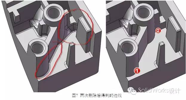 使用“删除面”修补与填补面