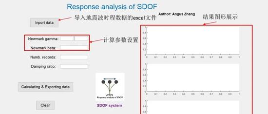 【SDOF反应谱批量计算程序】欢迎下载使用