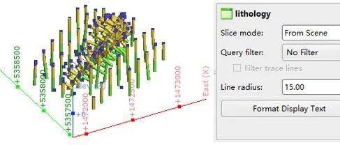 Leapfrog Geo 显示钻孔数据(Drillhole Data) (6)