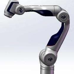 【机器人】Diana 7机械臂外观模型3D图纸 STEP格式