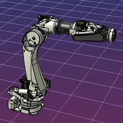【机器人】Bruce Lee Robot工业机器人3D数模图纸 STP格式
