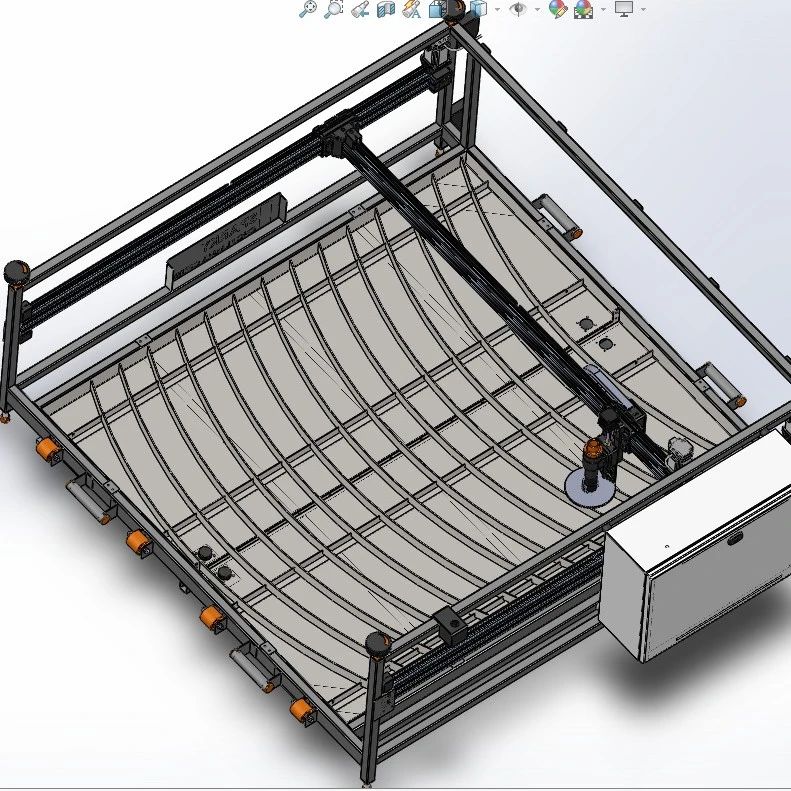 【工程机械】plasma-cutting-machine-3等离子切割机3D图纸 STEP格式