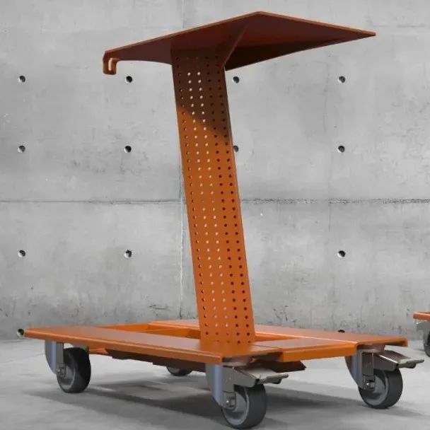 【工程机械】WELDER CART焊接车3D数模图纸 Solidworks设计 STEP格式