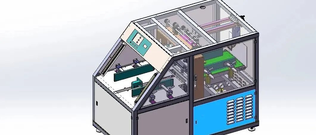 【非标数模】Bebek滴管包装机3D数模图纸 x_t格式