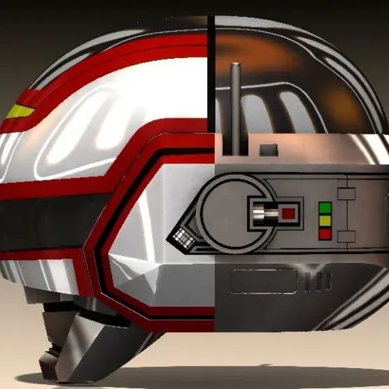 【工程机械】JASPION HELMET头盔模型3D图纸 x_t格式