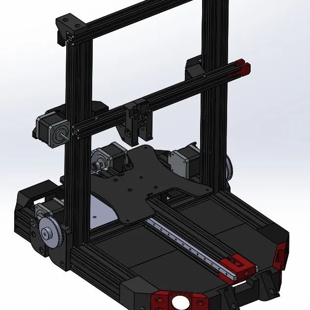 【工程机械】Voron 2.4 3D打印机结构3D图纸 STEP格式