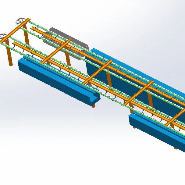 【工程机械】TIN PLATING LINE镀锡生产线3D数模图纸 x_t格式