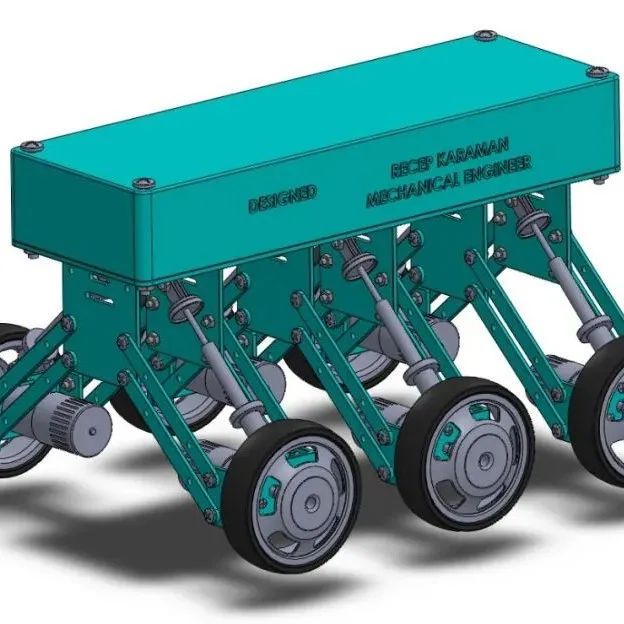 【其他车型】Toy Car with Suspension悬挂玩具车3D数模图纸 x_t格式