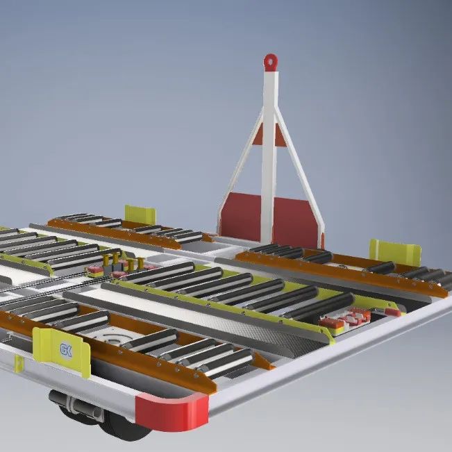 【工程机械】Pallet Dolly托盘小车3D数模图纸 STP格式