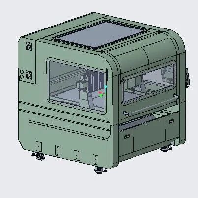 【工程机械】9060-ATC机床模型3D图纸 STP格式