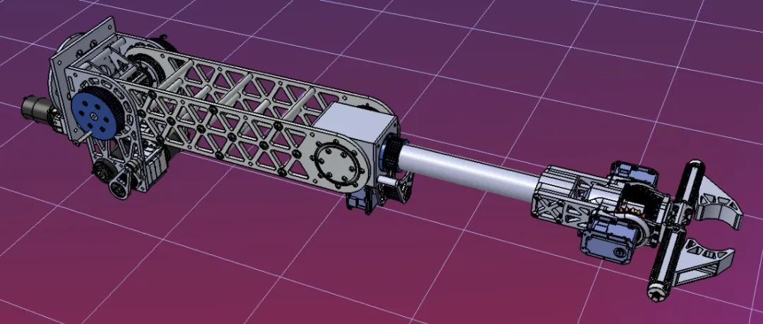 【机器人】漫游车6自由度机械臂3D数模图纸 Solidworks设计 附STEP格式
