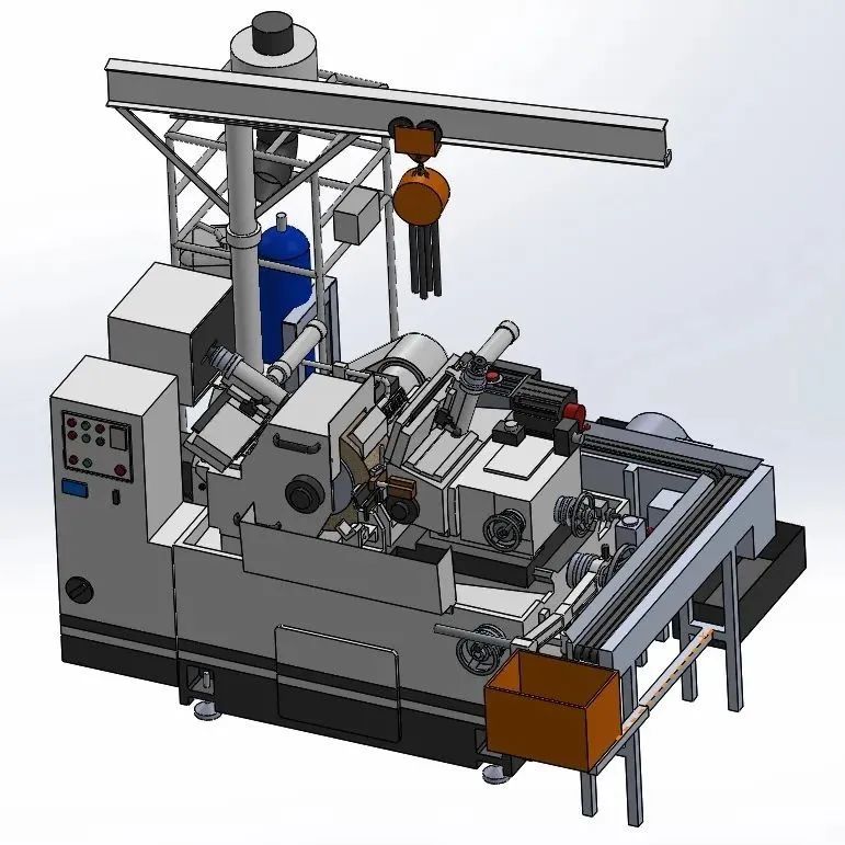 【工程机械】Centerless machine Palmary无心机3D数模图纸