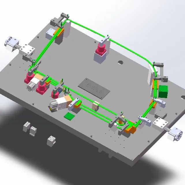 【工程机械】weld-fixt焊接夹具3D数模图纸 x_t格式