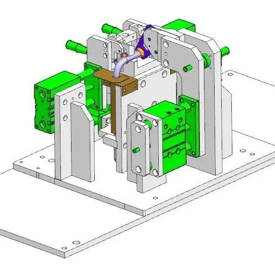 【工程机械】Pipe Weld Sample Jig管道焊接试样夹具3D数模图纸 STP格式