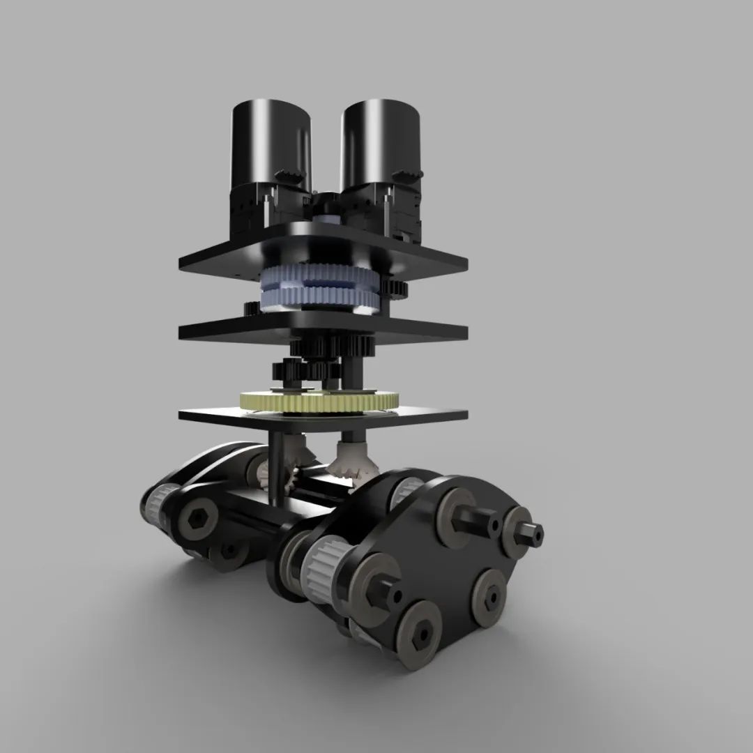 【工程机械】tank Track Swerve轨道转弯机构3d数模图纸 Step格式 科普 通用 仿真秀干货文章