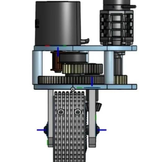 【工程机械】Swerve V5转弯结构3D图纸 STEP格式