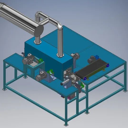 【工程机械】Cutting-grinding保温砖切割磨床3D数模图纸 STP格式