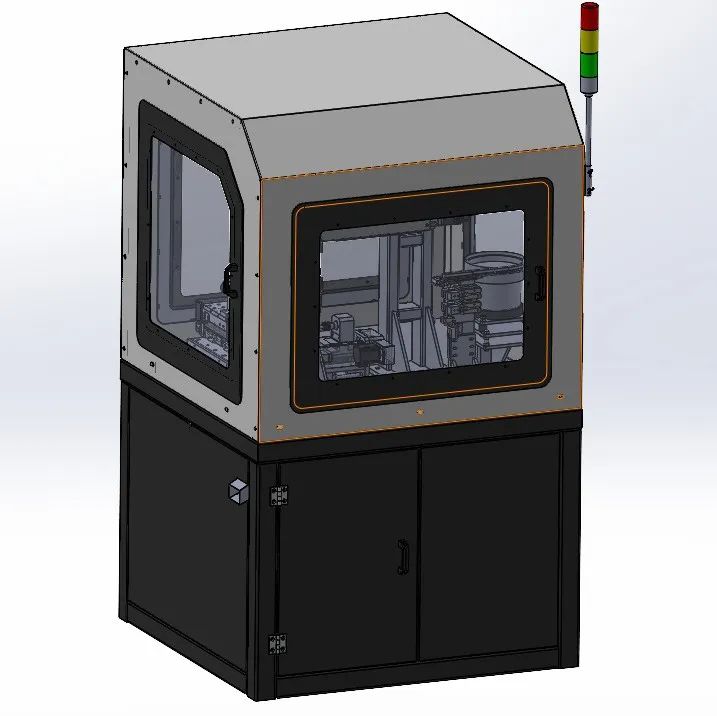 【工程机械】Multi-axis milling machine多轴铣床3D数模图纸 