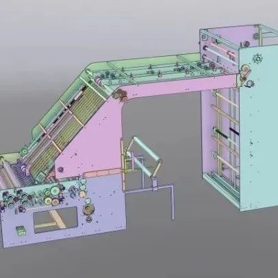 【非标数模】Automatic laminating machine自动层压机3D数模图纸