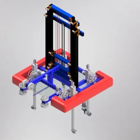 【机器人】2019 Deep Space Team 4639比赛机器人3D数模图纸 STEP格式
