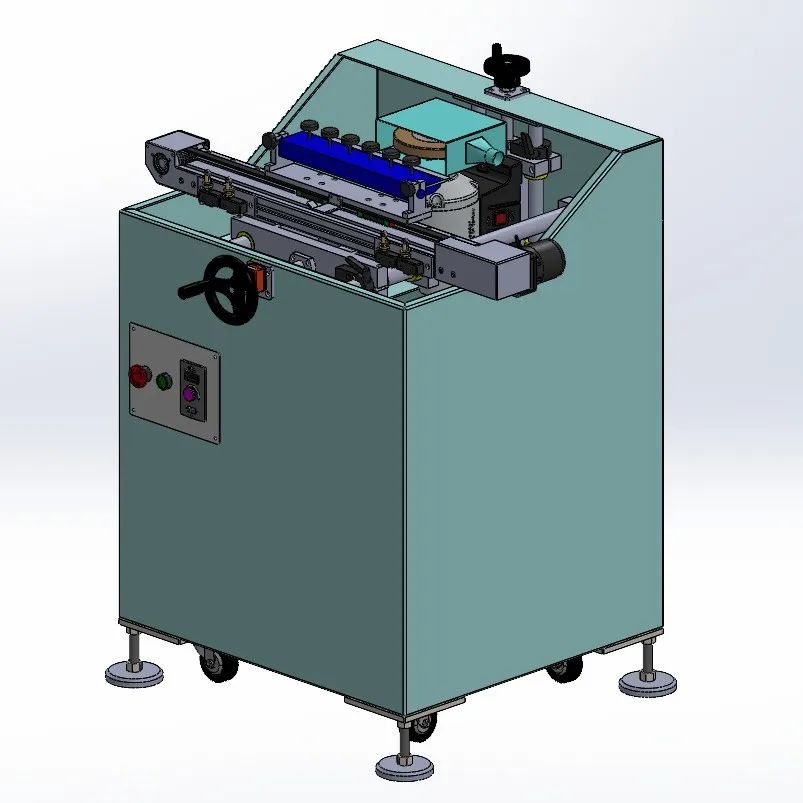 【工程机械】grinding-machine-22磨床3D数模图纸 STEP x_t格式
