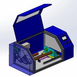 【工程机械】spring testing machine弹簧试验机3D数模图纸 