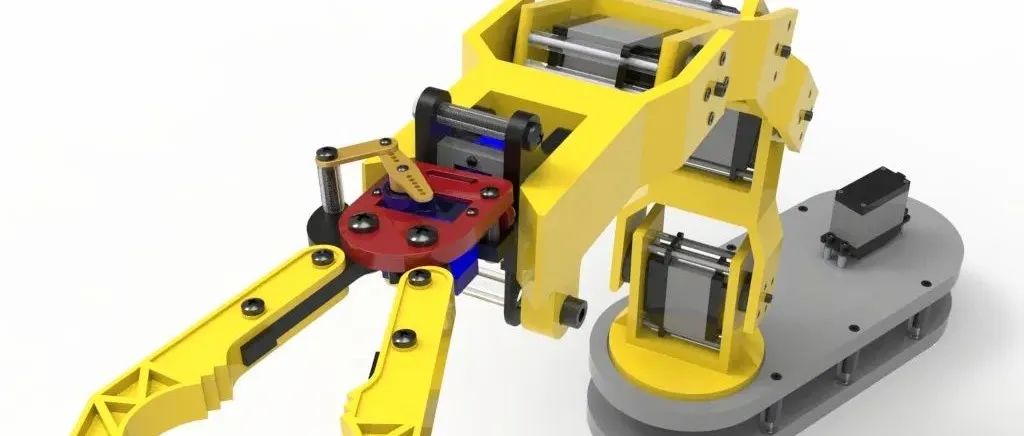 【机器人】Artificial Robotic Arm人工机械臂3D数模图纸 STEP格式