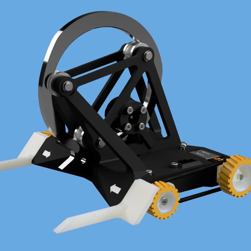 【机器人】Revolve V Mk 2 Antweight战斗机器人3D数模图纸 STEP格式