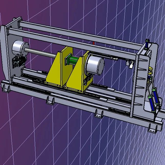 【工程机械】热水器筒体顶盖压装机3D数模图纸 step格式