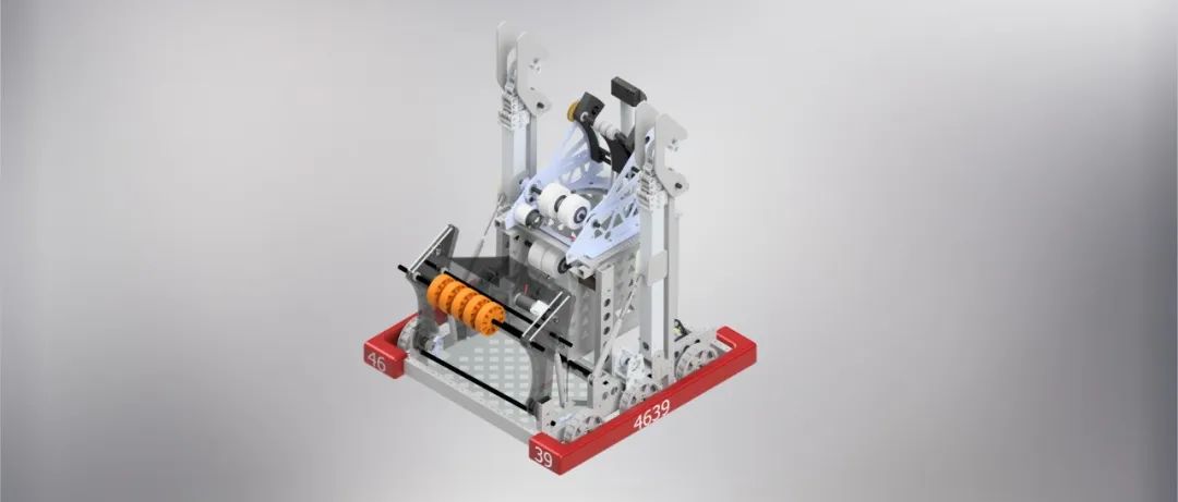 【机器人】2022 Rapid React Team 4639比赛机器人车3D图纸 STP格式